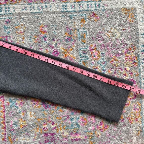 Johnny Was Grey Red Embroidered Aztec Wrap Draped Cardigan Sweater Women’s Large - Picture 7 of 9